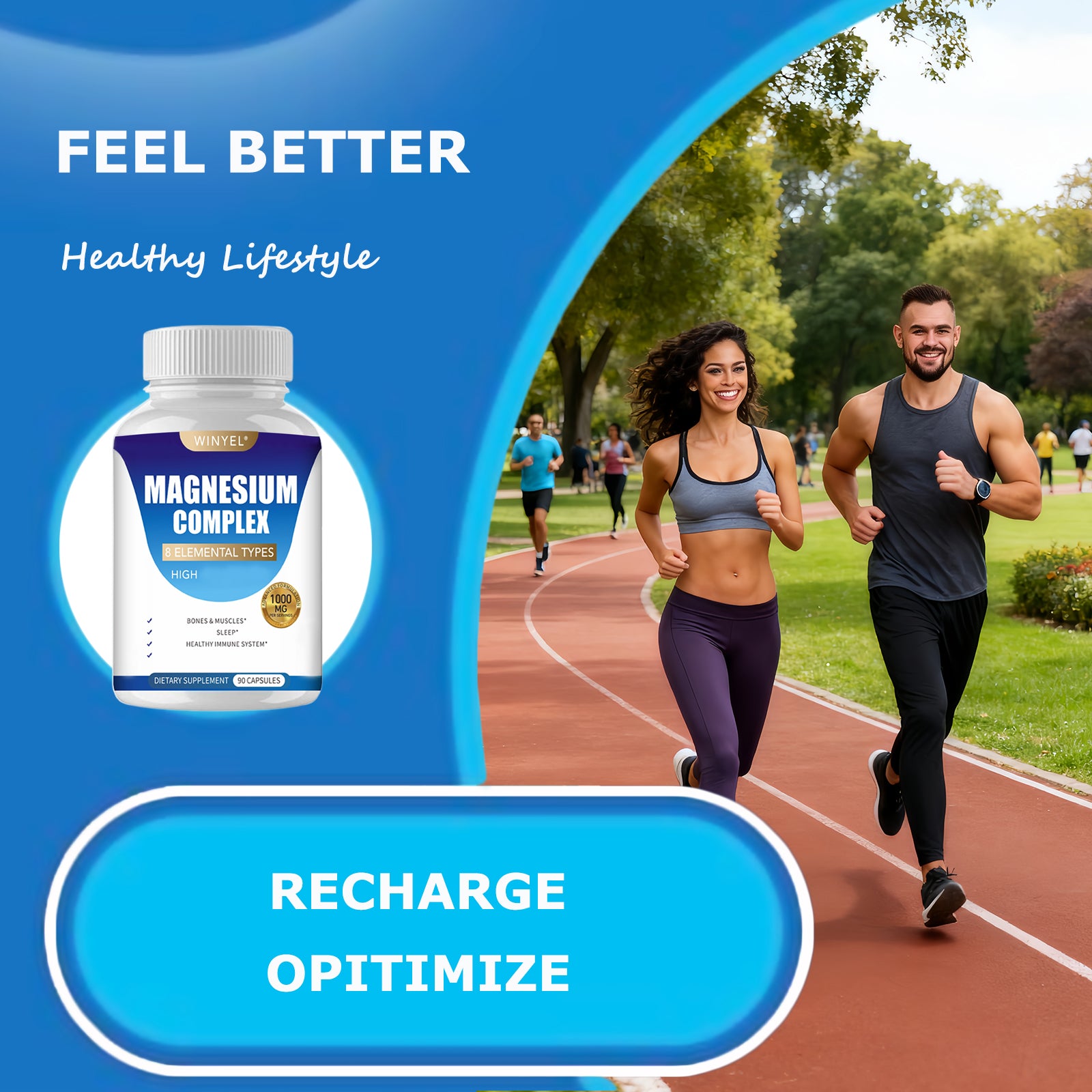 MAGNESIUM COMPLEX Wellness Capsules With Malate & Glycinate And 8 ELEMENTAL MAGNESIUM, Supports Health 90 Capsules, Dietary Supplement. Rooted & Regenerative: Sustainable Foods for the Future Rooted & Regenerative: Sustainable Foods for the Future Health & Welness Rooted Regenerative: Sustainable Foods for the Future