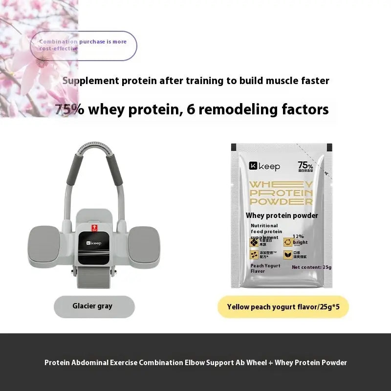 Abdominal Wheel Elbow Support Type Home Fitness Equipment Exercise - Rooted Regenerative: Sustainable Foods for the Future