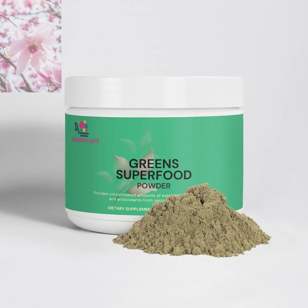 Green Superfood Powder Nutrient Rich Blend For Energy, Digestion Overall Wellness - Rooted Regenerative: Sustainable Foods for the Future