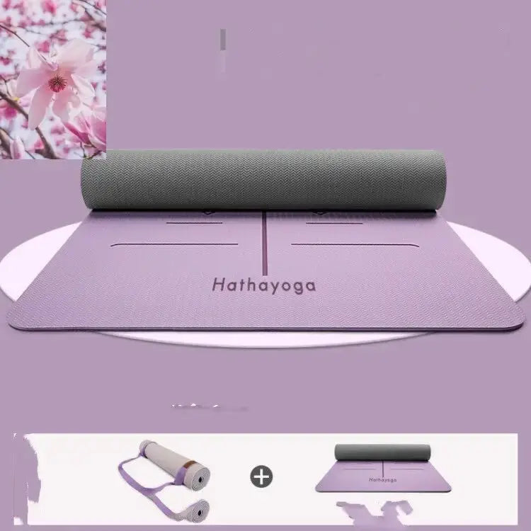 Fitness Exercise Mat for Beginners Non-Slip Yoga mat - Rooted Regenerative: Sustainable Foods for the Future Rooted & Regenerative: Sustainable Foods for the Future Purple Rooted & Regenerative: Sustainable Foods for the Future Rooted Regenerative: Sustainable Foods for the Future Rooted Regenerative: Sustainable Foods for the Future Rooted Regenerative: Sustainable Foods for the Future Rooted Regenerative: Sustainable Foods for the Future Health & Welness