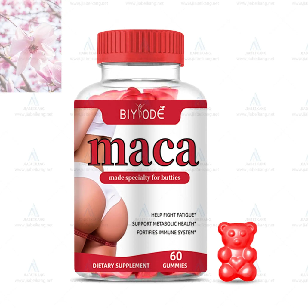 Maca Gummies For Hip And Booty Curve Support Beauty Shape Supplement - Rooted Regenerative: Sustainable Foods for the Future