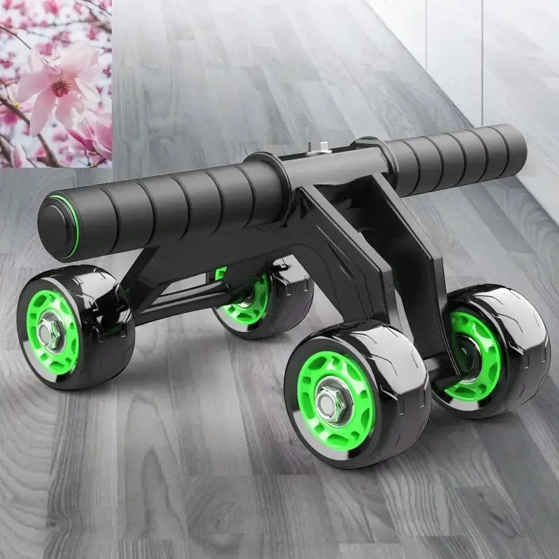Four-wheeled Abdominal Roller Home Exercise Abdominal Muscle Fitness Equipment - Rooted Regenerative: Sustainable Foods for the Future