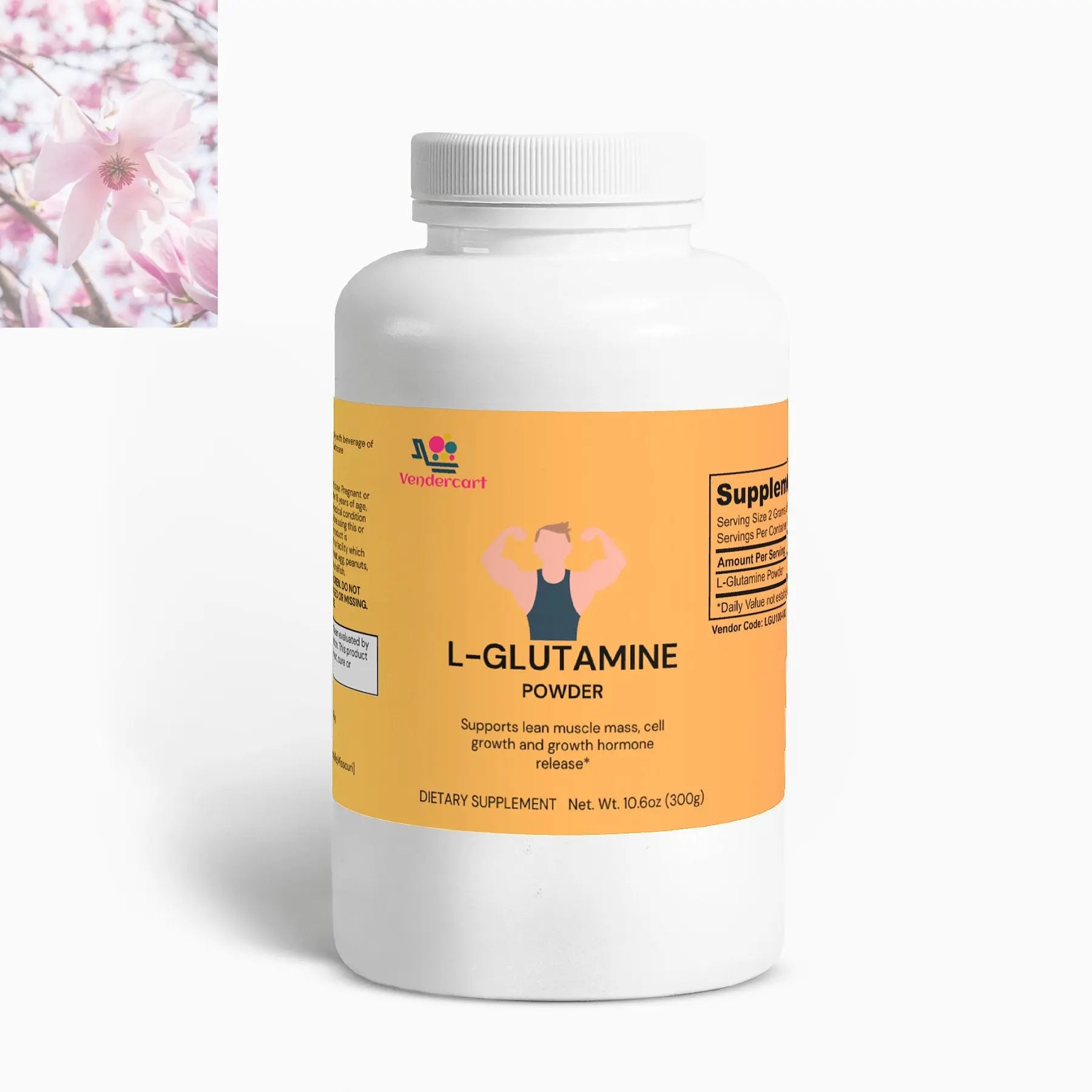 Pure L Glutamine Powder Muscle Recovery Gut Health Support - Rooted Regenerative: Sustainable Foods for the Future