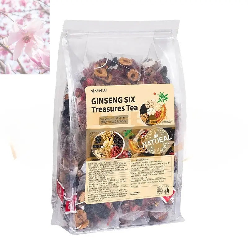 Six-Ingredient Ginseng Tea For Mens Health And Well-Being - Rooted Regenerative: Sustainable Foods for the Future