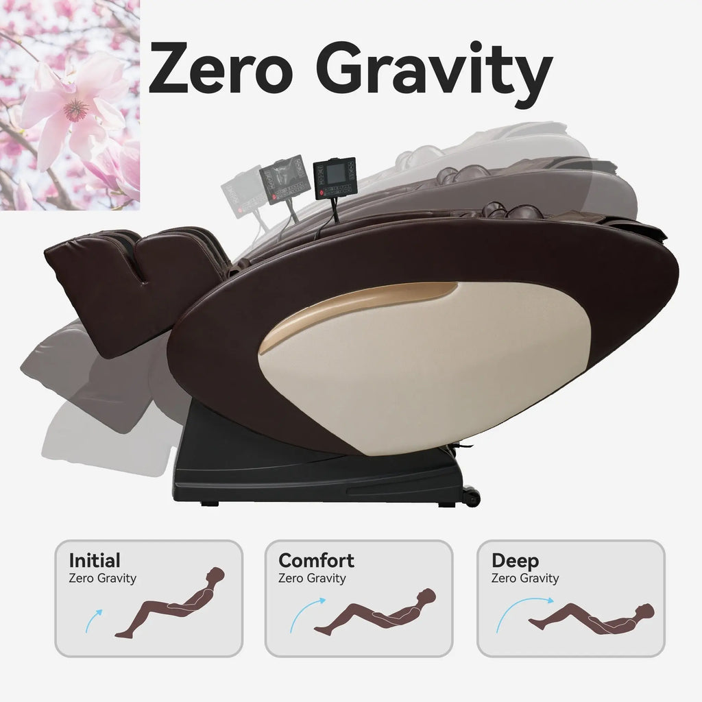 Massage Chairs  Full Body Massage Recliner With Foot Roller,Airbag Massage SL Track, Zero Gravity, Bluetooth Speaker,Brown - Rooted Regenerative: Sustainable Foods for the Future