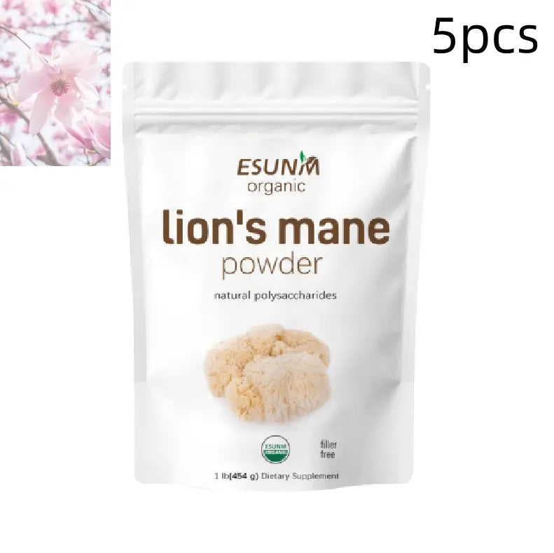 Food Health Organic Lion Bristle Mushroom Powder - Rooted Regenerative: Sustainable Foods for the Future