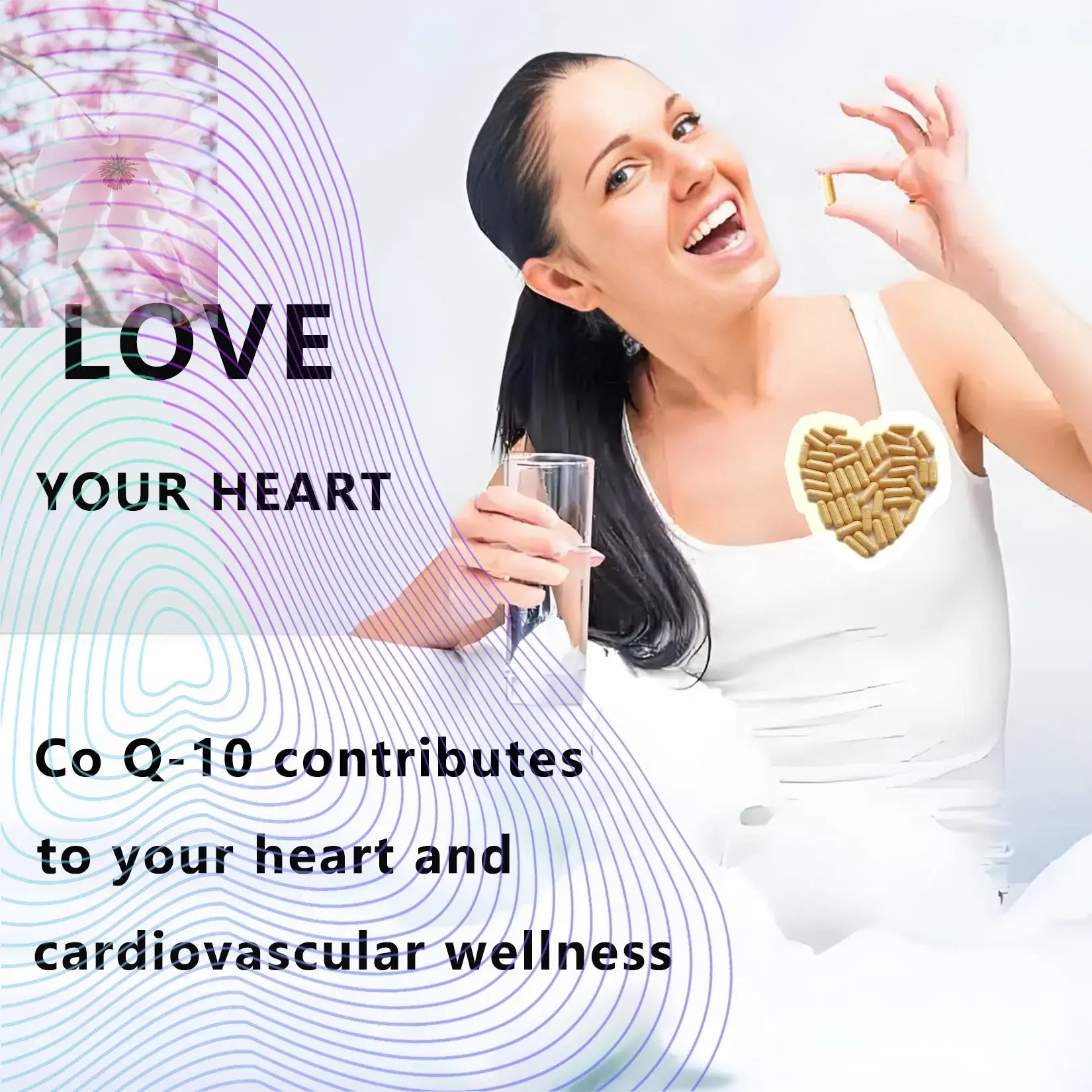 CoQ10 For Women Female Q10 Antioxidants Detox Menopause Immuse 200mg 30 Veg Non-GMO And Gluten Free Immune Supplement - Rooted Regenerative: Sustainable Foods for the Future