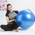 Yoga Ball Fitness Beginner Children Exercise More Gymnastics Glossy Ball - Rooted Regenerative: Sustainable Foods for the Future Rooted & Regenerative: Sustainable Foods for the Future Blue / 85CM