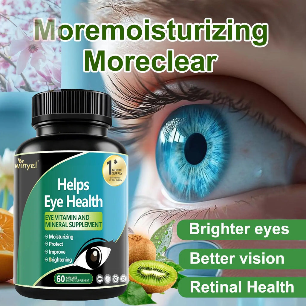 Lutein Eye Supplement - Vitamins, 30-Day Supply For Vision Clarity & Blue Light Protection, Retinal Health For Youngsters & Adults - Rooted Regenerative: Sustainable Foods for the Future