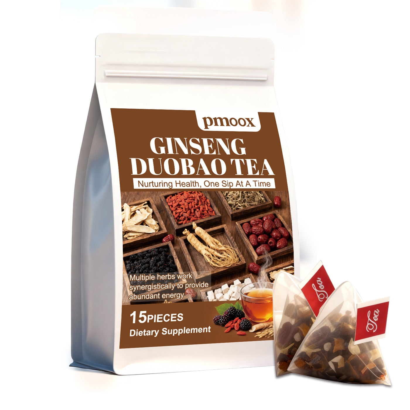 Ginseng Herbal Health Tea Rooted & Regenerative: Sustainable Foods for the Future Rooted & Regenerative: Sustainable Foods for the Future Health & Welness Rooted Regenerative: Sustainable Foods for the Future