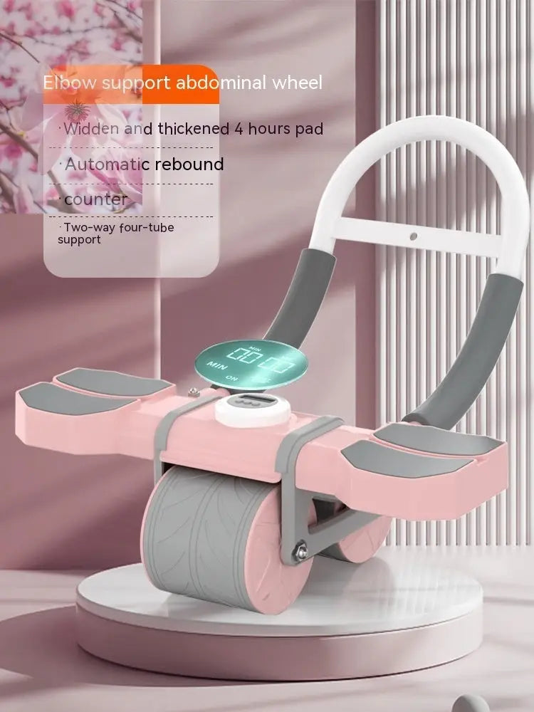 Abdominal Wheel Rebound Exercise Fitness Equipment - Rooted & Regenerative: Sustainable Foods for the Future Rooted & Regenerative: Sustainable Foods for the Future Rooted & Regenerative: Sustainable Foods for the Future Double-Elbow-Support-Pink