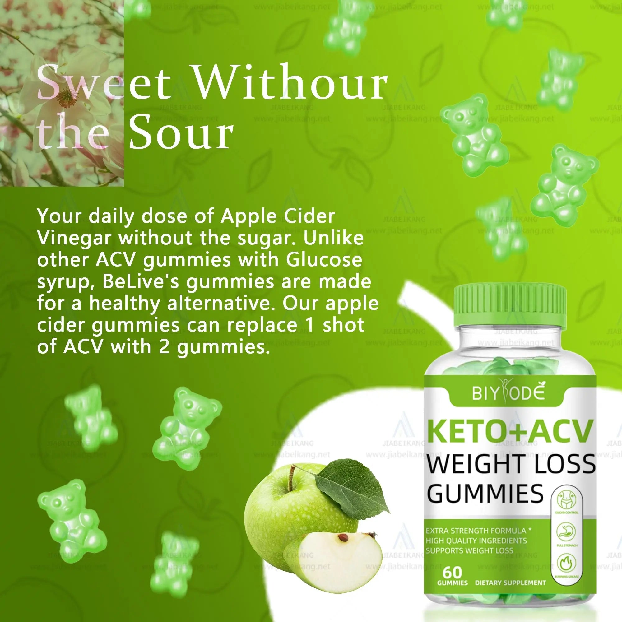 Biyode OEM ODM Keto Gummies Cider Vinegar ACV Bear Gummies Custom Vitamins Supplements - Rooted Regenerative: Sustainable Foods for the Future