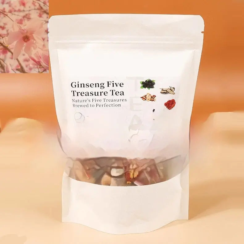 Ginseng Wubao Tea Healthy Nutrition Easy To Carry - Rooted Regenerative: Sustainable Foods for the Future