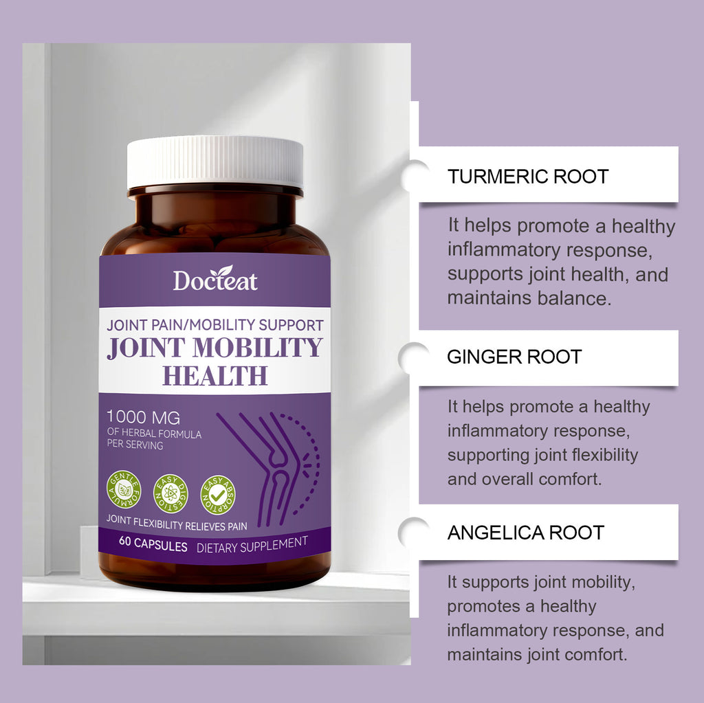 Joint Mobility Health Support Capsules Rooted & Regenerative: Sustainable Foods for the Future Rooted & Regenerative: Sustainable Foods for the Future Health & Welness Rooted Regenerative: Sustainable Foods for the Future