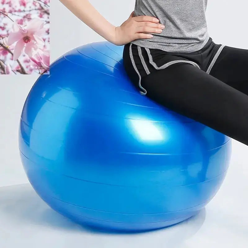 Yoga Ball Fitness Beginner Children Exercise More Gymnastics Glossy Ball - Rooted Regenerative: Sustainable Foods for the Future Rooted & Regenerative: Sustainable Foods for the Future 