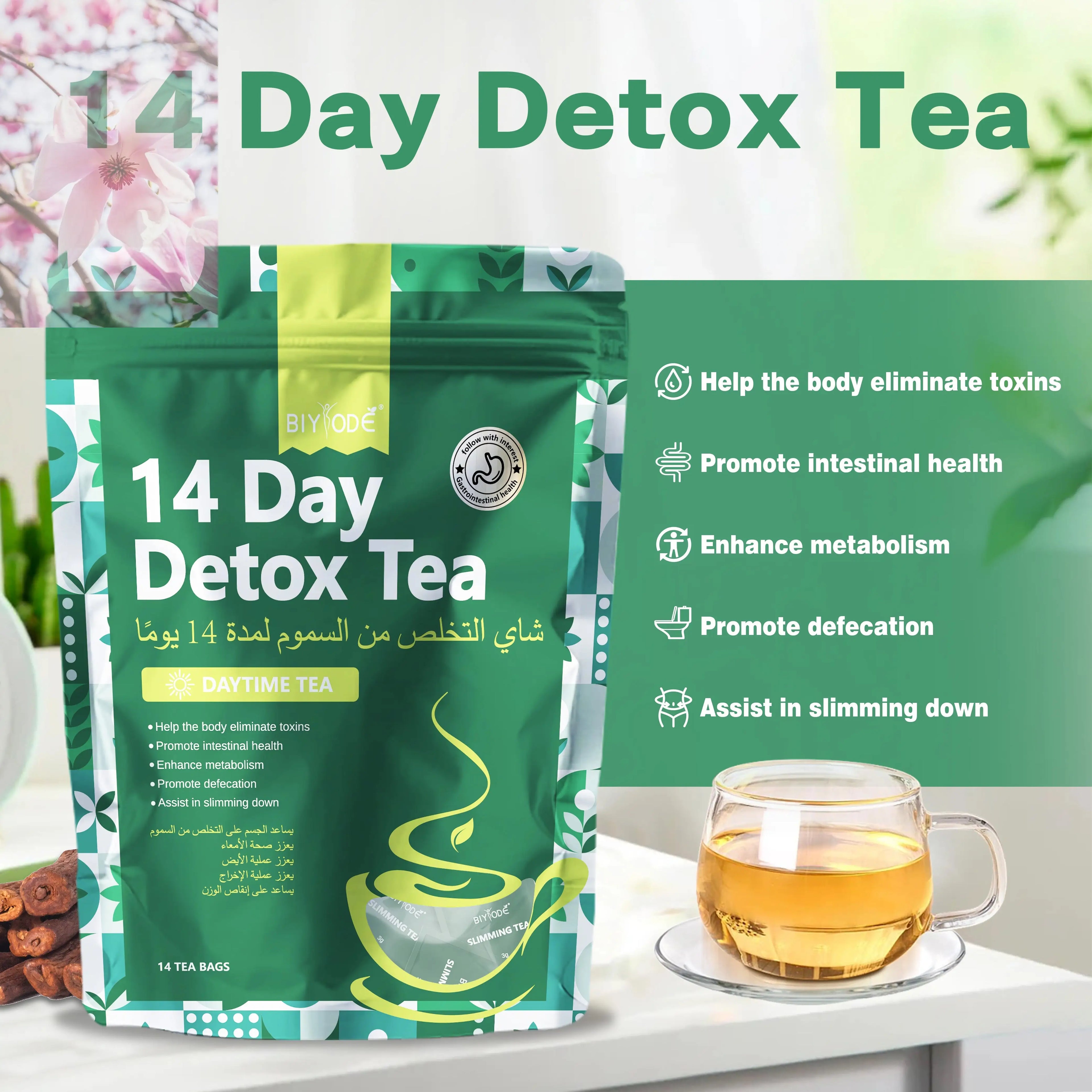 OEM ODM Private Label 14 Day Detox Tea Bag Herbal Supplements Factory GMP HALAL COA Certified Support Digestion Fat Burning And Body Shaping - Rooted Regenerative: Sustainable Foods for the Future