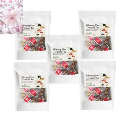 Ginseng Wubao Tea Healthy Nutrition Easy To Carry - Rooted Regenerative: Sustainable Foods for the Future