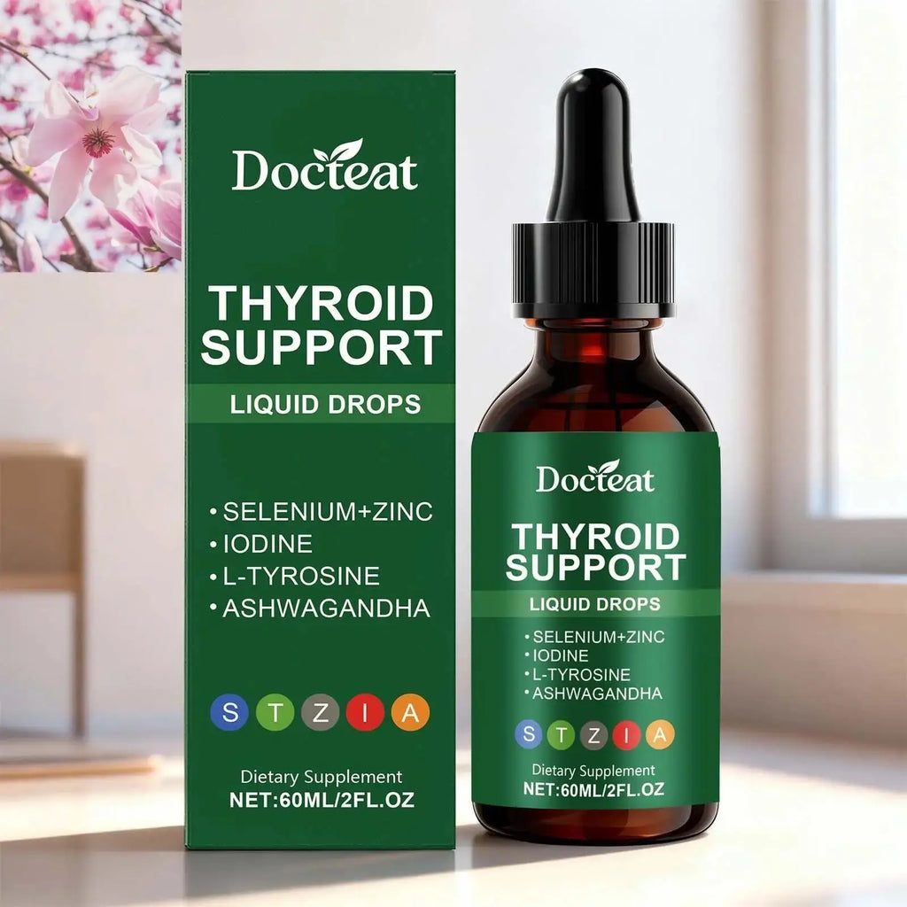 Endocrine Health Support Drops: Tyrosine, Zinc, Iodine, Selenium Rooted & Regenerative: Sustainable Foods for the Future
