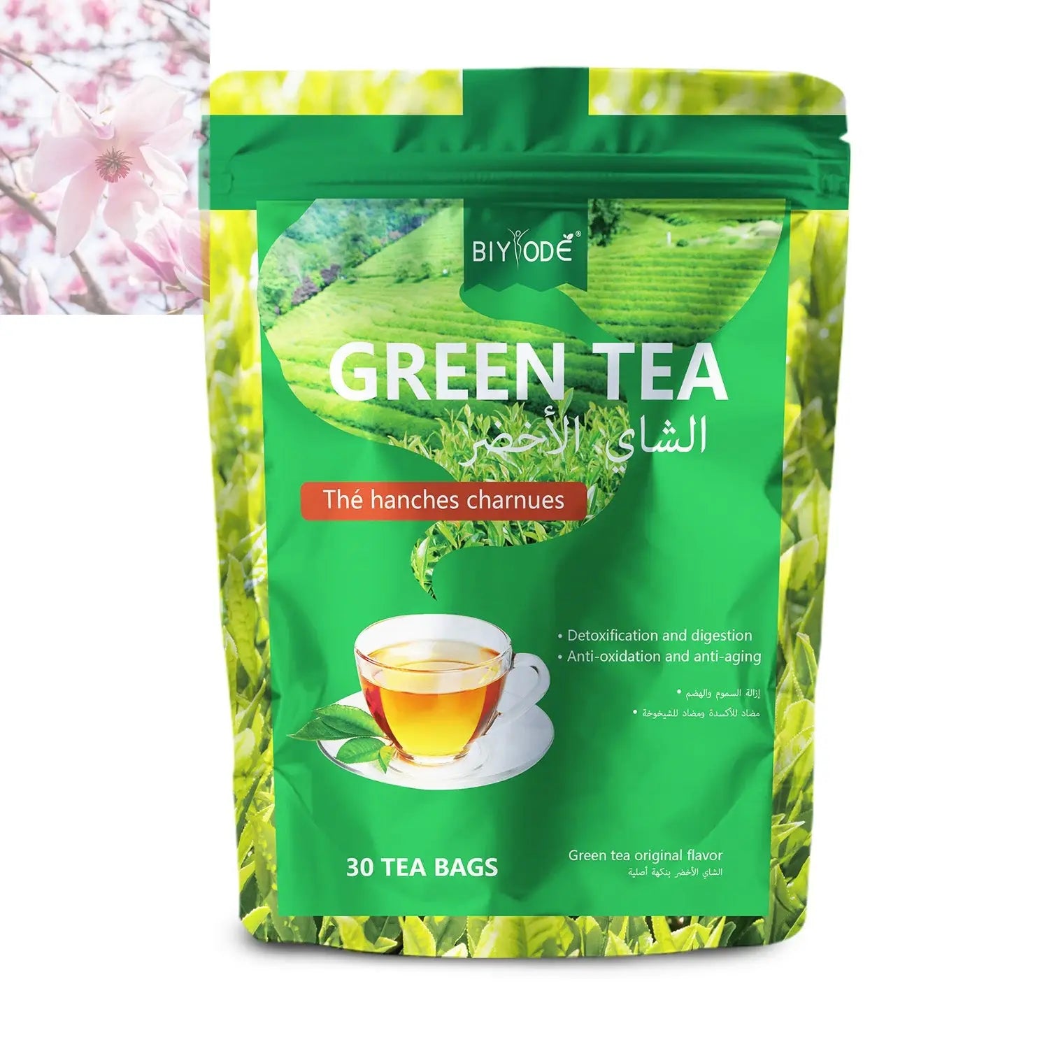 Custom Formula Green Tea Bag Herbal Supplements Manufacturer OEM ODM Certified GMP HALAL COA Wholesale Health Care Tea Product - Rooted & Regenerative: Sustainable Foods for the Future Rooted & Regenerative: Sustainable Foods for the Future Health & Welness