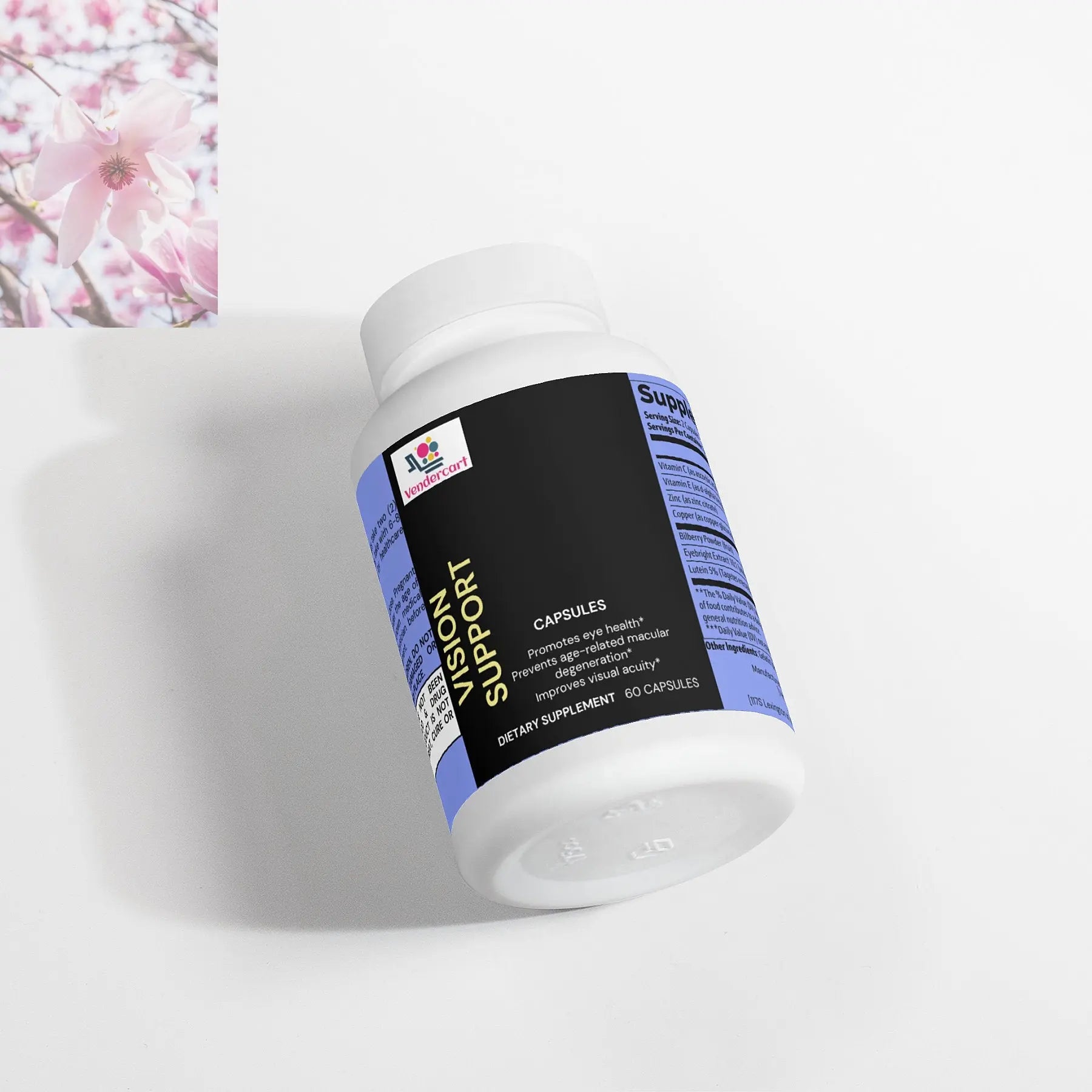 Vendercart Vision Support Supplement Eye Health, Visual Clarity, And Night Vision Boost - Rooted Regenerative: Sustainable Foods for the Future