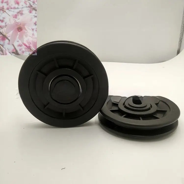 Fitness Equipment Plastic Accessories Pulley - Rooted & Regenerative: Sustainable Foods for the Future Rooted & Regenerative: Sustainable Foods for the Future Rooted & Regenerative: Sustainable Foods for the Future Pulley-Diameter-95-Black