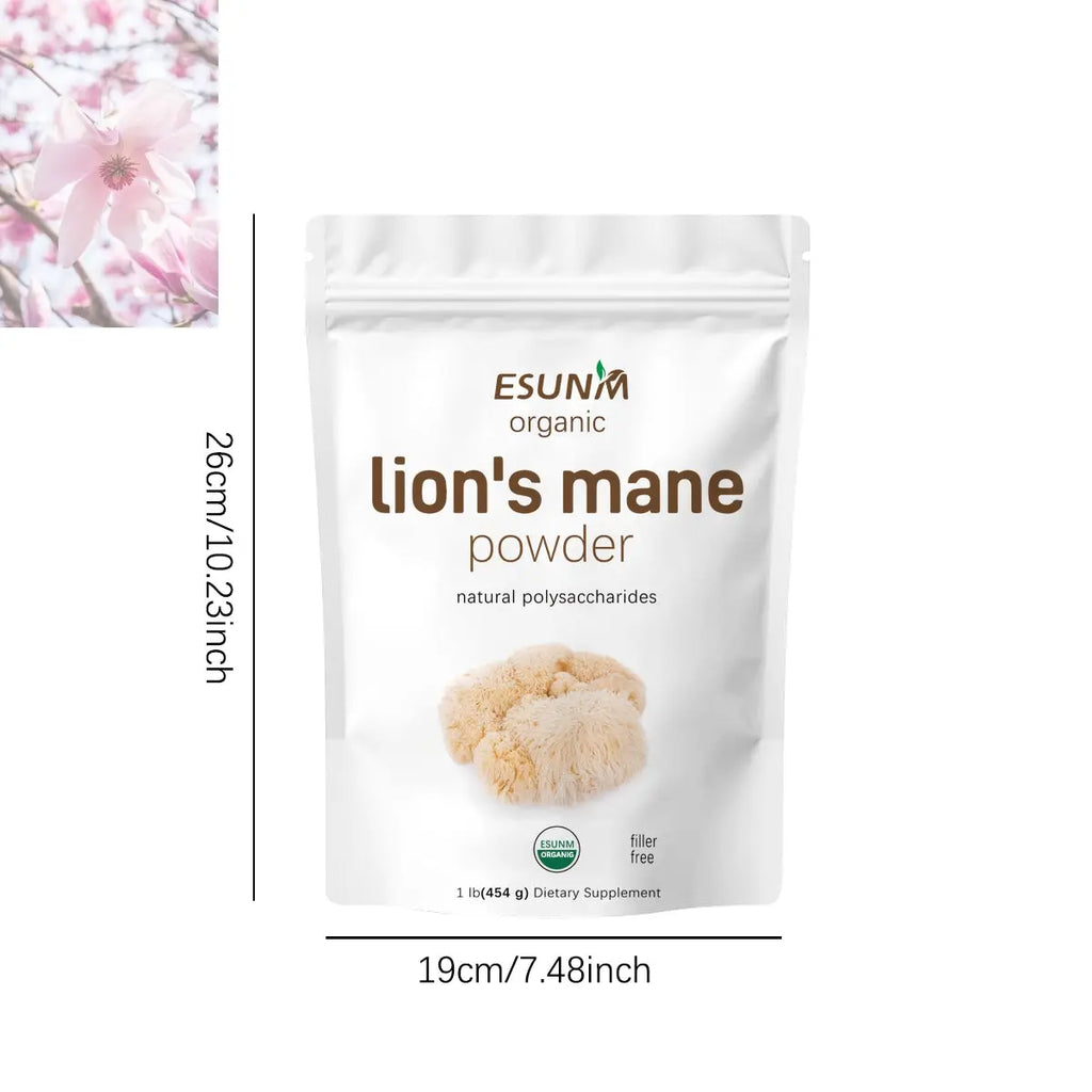 Food Health Organic Lion Bristle Mushroom Powder - Rooted Regenerative: Sustainable Foods for the Future