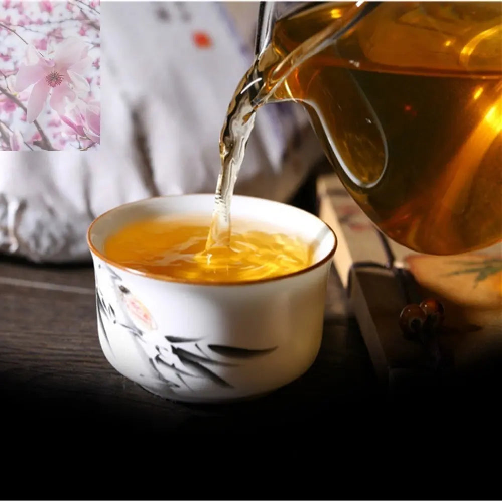 357g Aged Pu-erh For Health Benefits High Quality Sheng Puerh Tea Yunnan Raw - Rooted Regenerative: Sustainable Foods for the Future