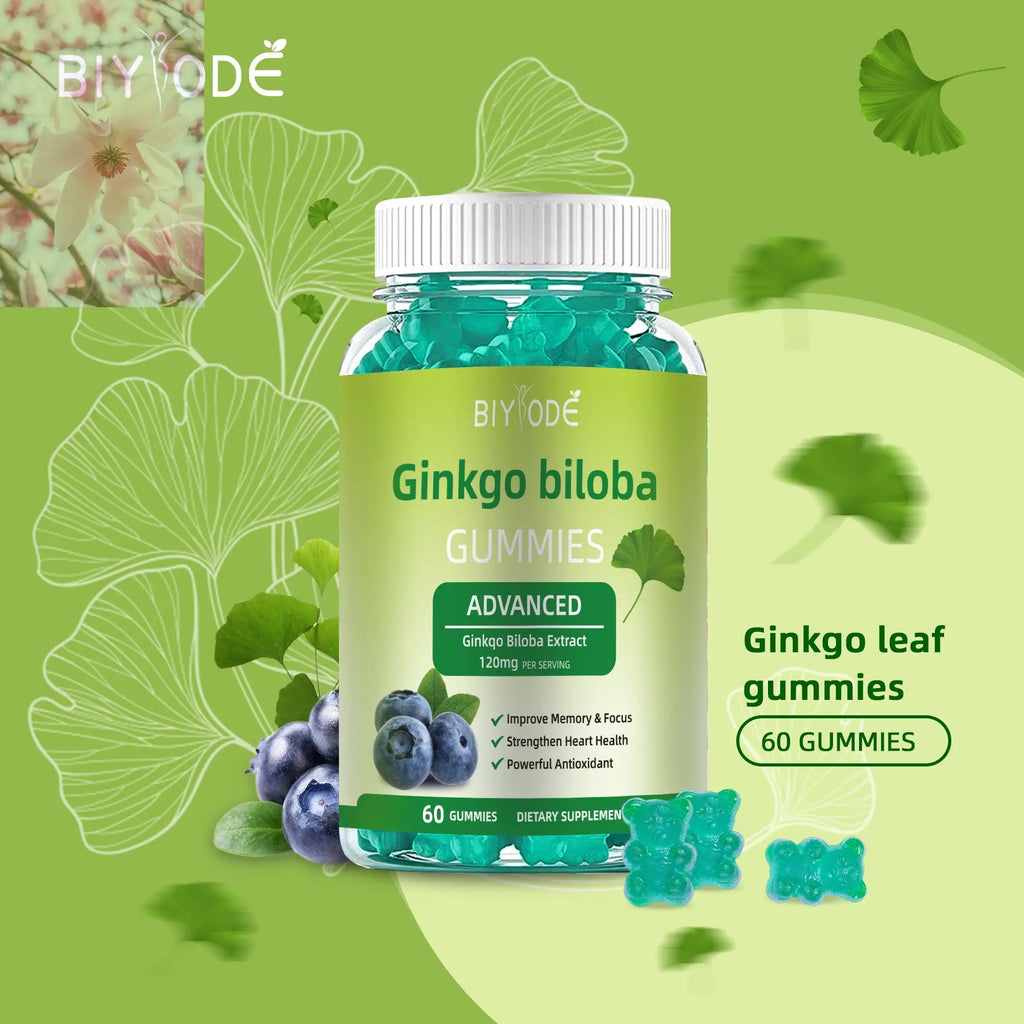 Fast Shipping Ready Stock Wholesale Herbal Supplements Ginkgo Biloba Gummies For Memory & Focus Support - Rooted Regenerative: Sustainable Foods for the Future