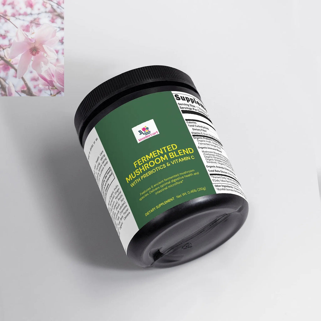 Fermented Mushroom Blend Immune Gut Health Support With Maximum Absorption - Rooted Regenerative: Sustainable Foods for the Future