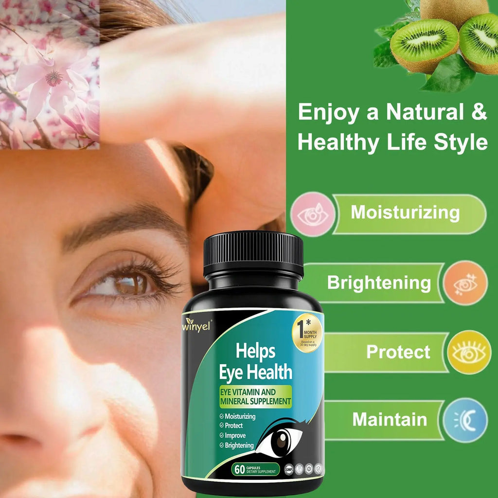 Lutein Eye Supplement - Vitamins, 30-Day Supply For Vision Clarity & Blue Light Protection, Retinal Health For Youngsters & Adults - Rooted Regenerative: Sustainable Foods for the Future