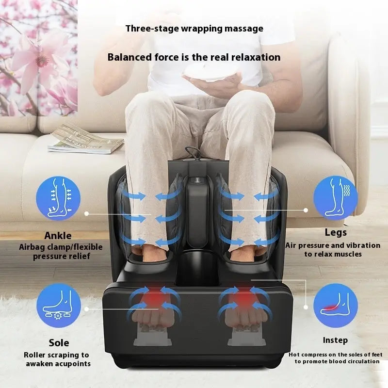 Foot Massager Heating Massager For Legs And Soles - Rooted Regenerative: Sustainable Foods for the Future