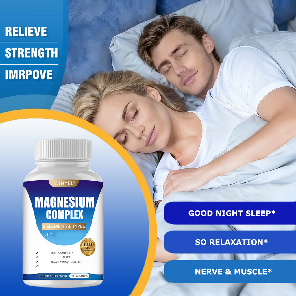 MAGNESIUM COMPLEX Wellness Capsules With Malate & Glycinate And 8 ELEMENTAL MAGNESIUM, Supports Health 90 Capsules, Dietary Supplement. Rooted & Regenerative: Sustainable Foods for the Future Rooted & Regenerative: Sustainable Foods for the Future Health & Welness Rooted Regenerative: Sustainable Foods for the Future
