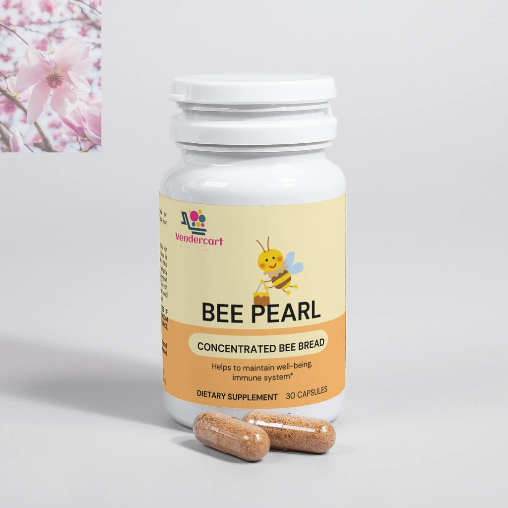 Bee Pearl Capsules Natural Immunity, Energy, And Skin Health Support - Rooted Regenerative: Sustainable Foods for the Future