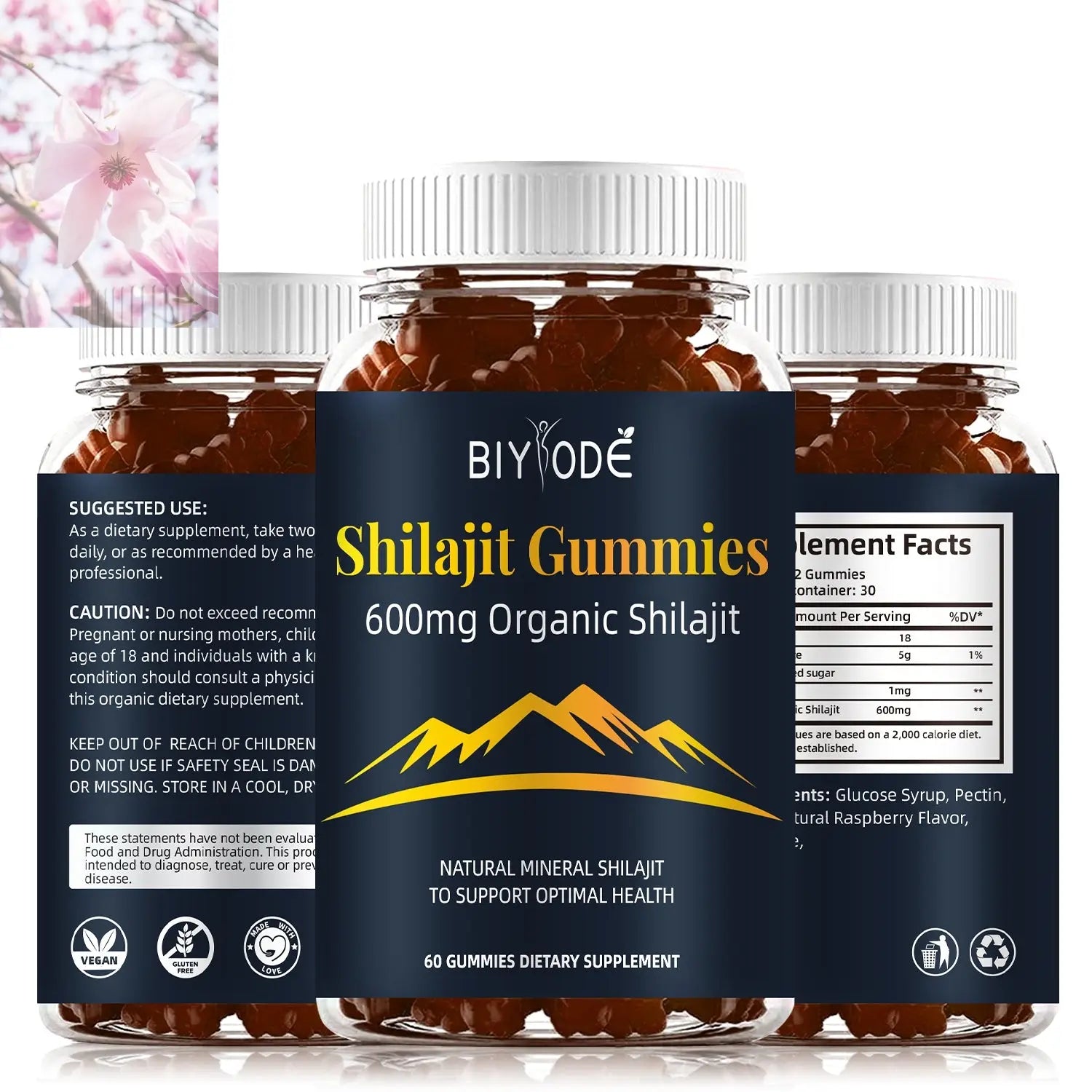 Jiabeikang New Design Wholesale Health Food Supplements Pure Himalayan Shilajit Gummies - Rooted Regenerative: Sustainable Foods for the Future