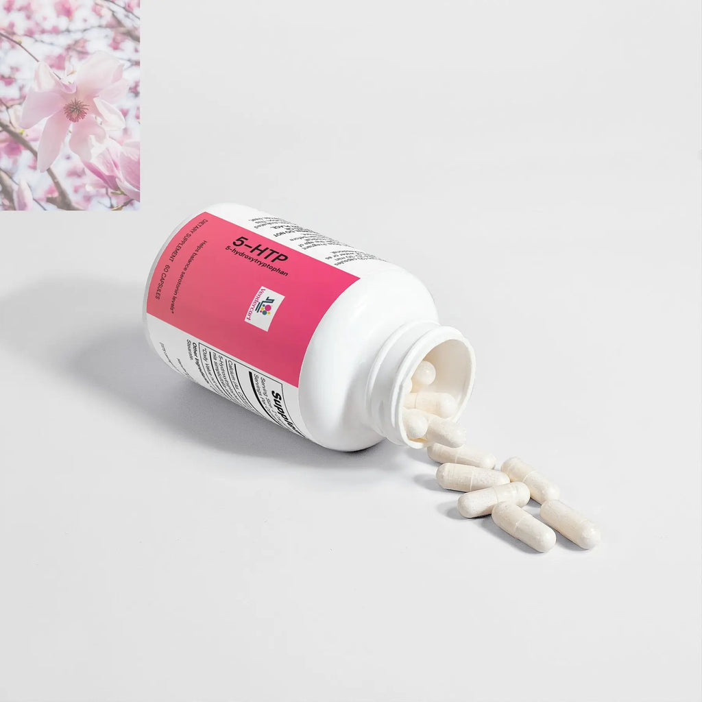 5-HTP Supplement Boost Serotonin For Better Sleep, Mood, And Anxiety Relief - Rooted Regenerative: Sustainable Foods for the Future