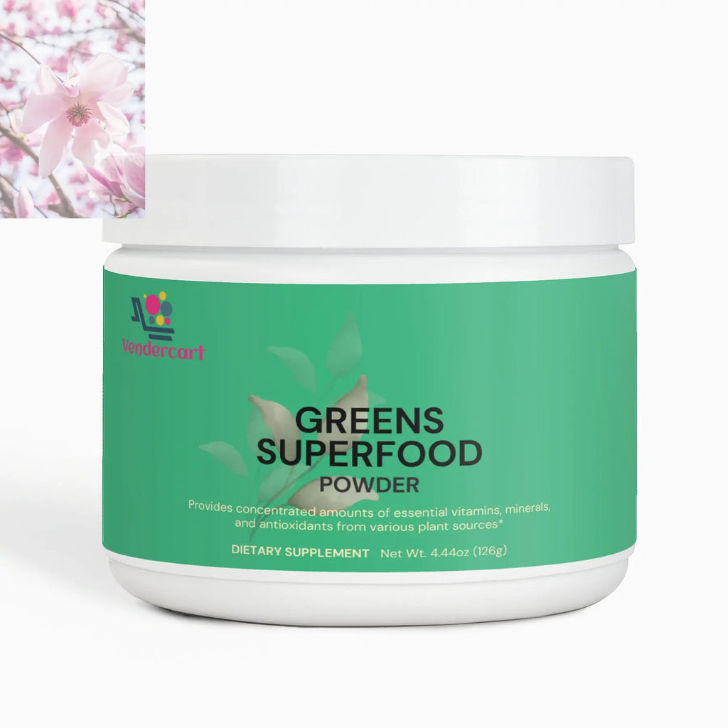 Green Superfood Powder Nutrient Rich Blend For Energy, Digestion Overall Wellness - Rooted Regenerative: Sustainable Foods for the Future
