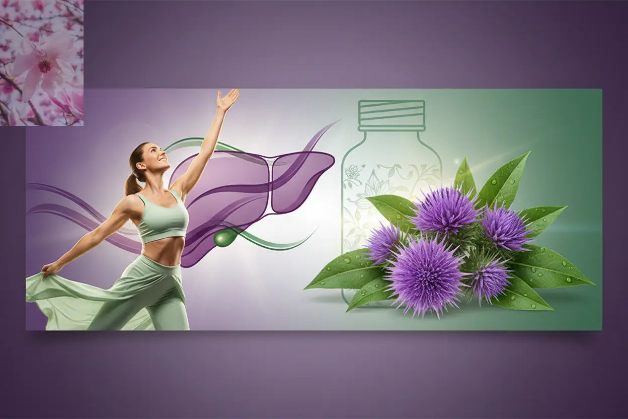 Liver Health Supplement Support Milk Thistle Capsules - Rooted & Regenerative: Sustainable Foods for the Future