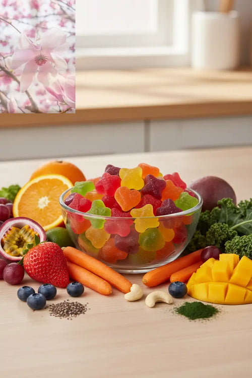 Private Label Vegan Kids Multivitamin Gummies Bulk 120 Count Health Food Supplement - Rooted & Regenerative: Sustainable Foods for the Future